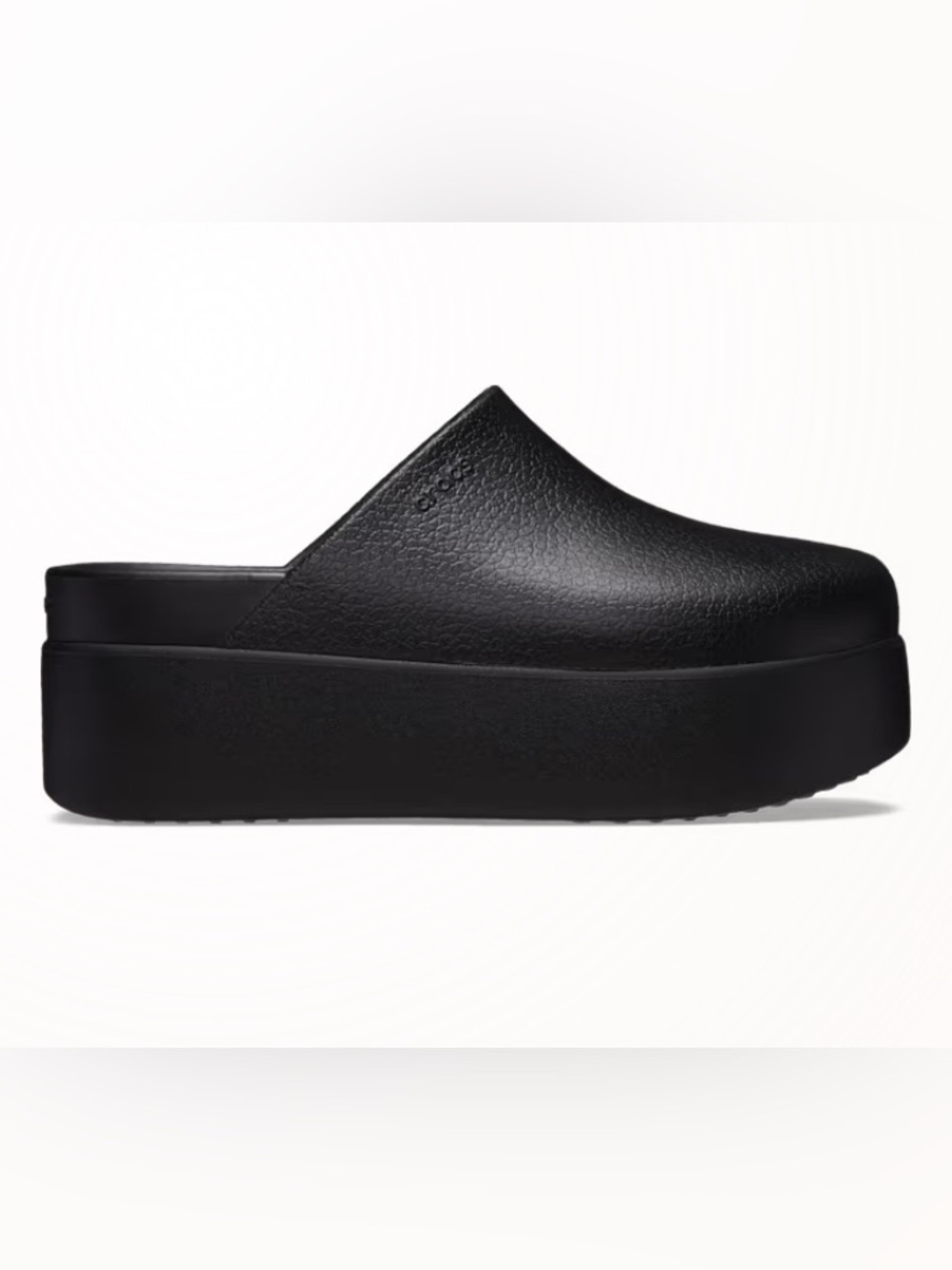 Crocs Dylan Platform Clog. Black, size W9. Excellent pre-owned condition. - Picture 2 of 13